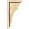 Ekena Millwork Yorktown Rough Sawn Corbel w/Backplate, Douglas Fir, 6"W x 8"D x 16"H COR06X08X16YOR01RDF - alternate 3